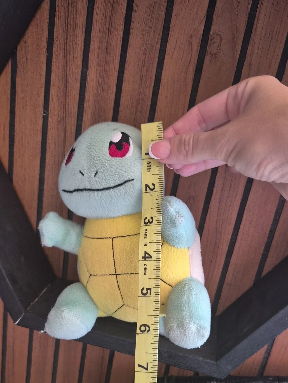 Pokemon Plush Turtle Stuffed Toy in Light Green and Yellow - Soft Reptile Plush